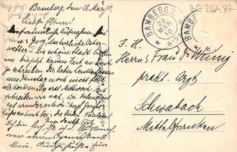 BG26487 bamberg dom obere pfarrkirche germany