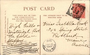 Clent Worcestershire England - Adams Hill c1905 Postcard 