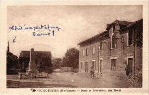 CPA Neuvic-Entier (Hte-VIENNE) - Poste et Mon. aux Morts (293846)