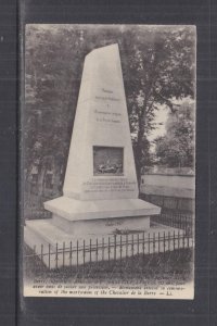 FRANCE, ABBEVILLE, MONUMENT OF MARTYRDOM CHEVALIER DE LA BARRE, c1920 ppc.,