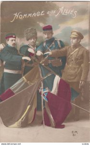 War 1914-18; Hommage aux Allies