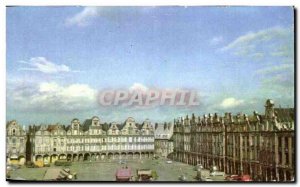 Old Postcard Arras Grand & # 39Place