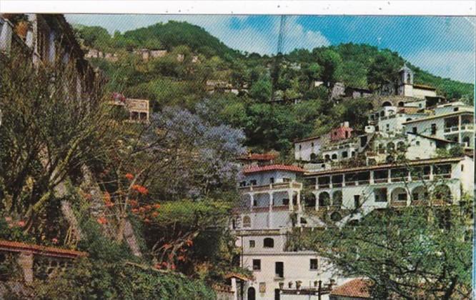 Mexico Taxco Hotel Victoria Vista Panoramica 1960