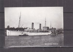 CASTLE LINE  KILDONAN CASTLE  Ship, 1899 ppc., REPRINT.