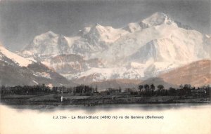 Le Mont Blanc Switzerland Unused 