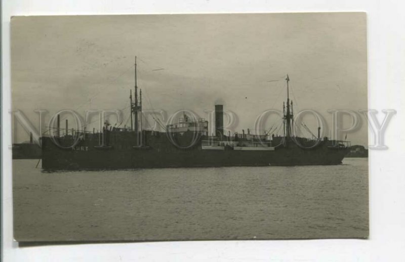 477387 GERMANY ship Kurt Vintage photo postcard