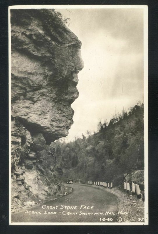 RPPC GREAT SMOKY MOUNTAINS NATIONAL PARK TENNESSEE REAL PHOTO POSTCARD