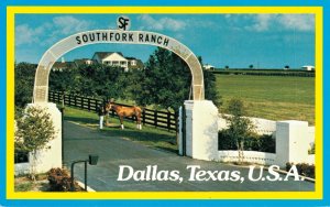 USA Dallas Texas Southfork Ranch Vintage Postcard 07.05