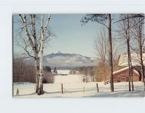 Postcard Snowbound splendor, Mt. Chocorua, New Hampshire