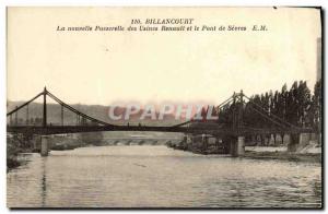 Old Postcard Billancourt The new Gateway Renault plants and the Pont de Sevres