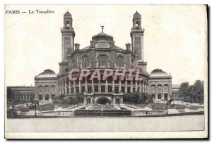 Postcard Old Paris Trocadero