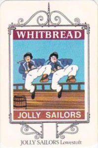 Whitbread Brewers Trade Card Maritime Inn Signs No 5 Jolly Sailors Lowestoft