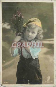 Postcard Old Child