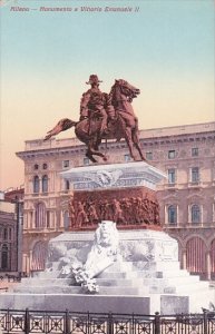 Italy Milano Monumento a Vittorio Emanuele II