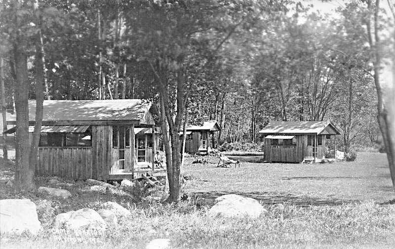 Raymond ME Cresant Lake Camp Kokatosi For Women Camp Real Photo Postcard