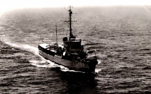 Hr. Ms. De Fregat Van Amstel Marine Vintage RPPC 09.85
