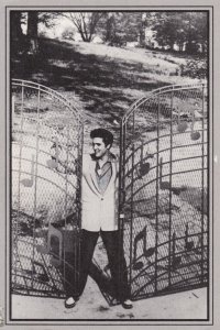 Tennessee Memphis Graceland Elvis Proudly Showing Off His Custom Made Gates