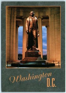 Postcard - Thomas Jefferson Statue, Thomas Jefferson Memorial - Washington, D.C.