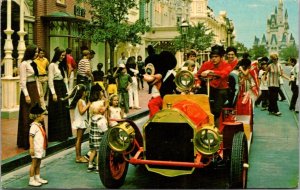 Florida Orlando Walt Disney World Mickey Mouse Riding Down Main Street