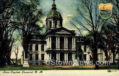 State Capitol in Concord, New Hampshire