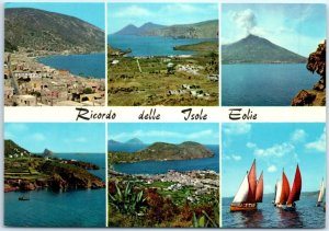 M-78203 Greetings from the Eolie islands Italy