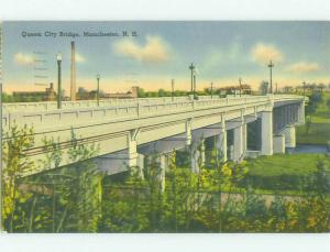 Linen BRIDGE SCENE Manchester New Hampshire NH HJ0937@