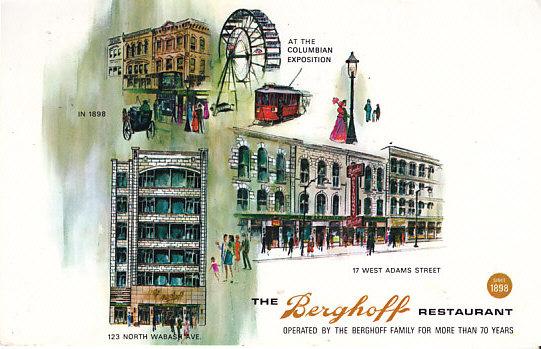 Chicago - The Berghoff Restaurant   1972 Used