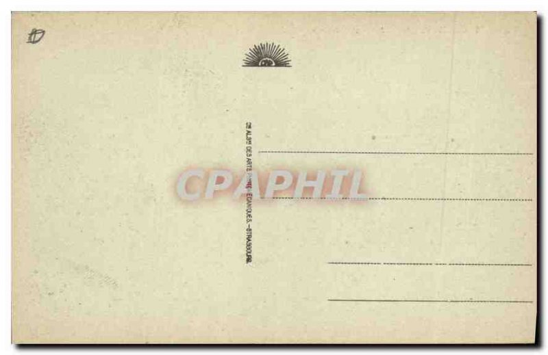 Postcard Colmar Old Hall Catherinettes