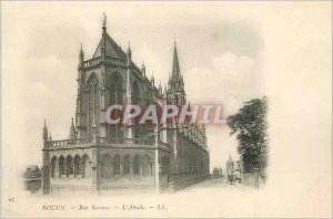 Old Postcard Rouen Bon Secours The Apse