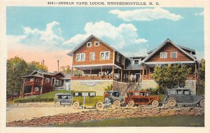 G74/ Hendersonville North Carolina Postcard c1910 Indian Cave Lodge