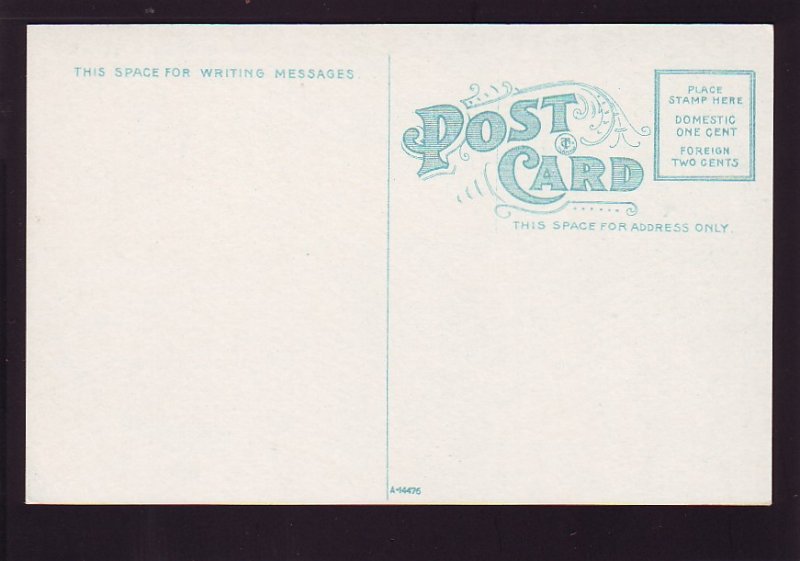 P1584 vintage unused postcard cotton yard, cotton ready for shipment