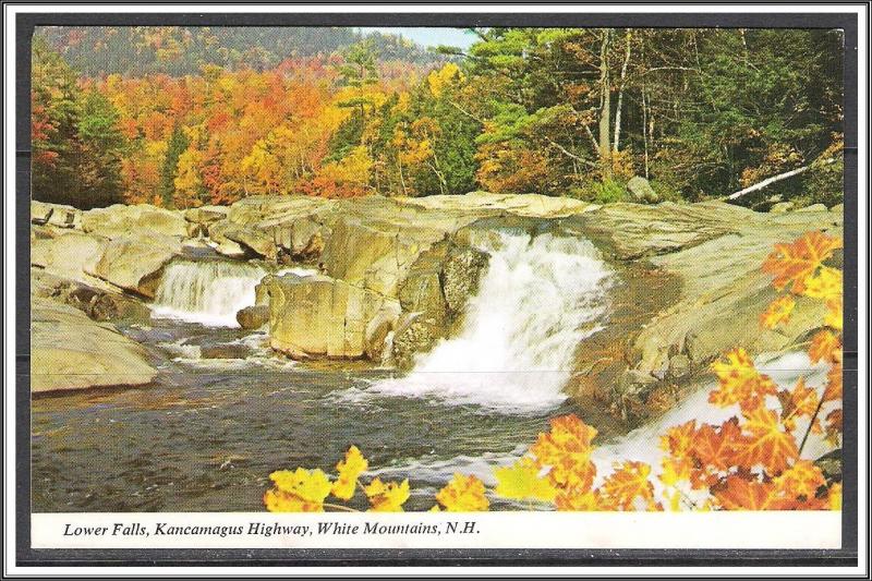 New Hampshire, White Mountains Lower Falls Kancamagus Highway - [NH-171]