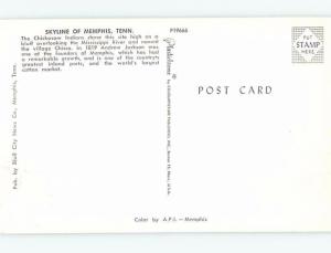 Unused Pre-1980 PANORAMIC VIEW Memphis Tennessee TN hp3612