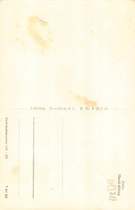 Germany Plauer See Schleuse Boat Lake vintage postcard