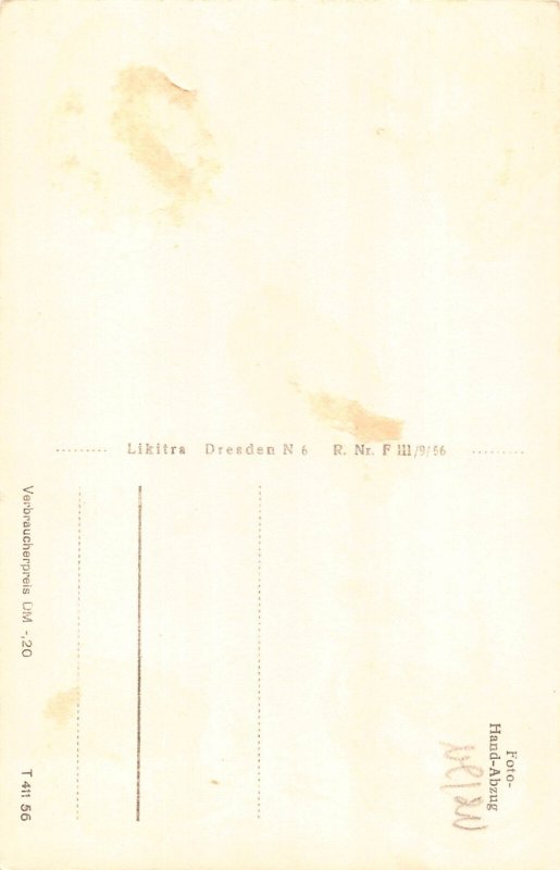 Germany Plauer See Schleuse Boat Lake vintage postcard