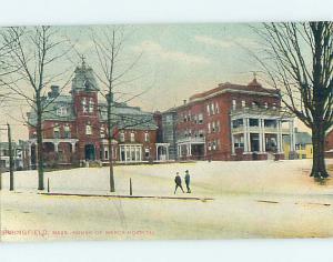 Divided Back HOSPITAL SCENE Springfield Massachusetts MA hs0604