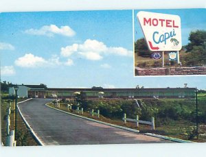 Unused Pre-1980 CAPRI MOTEL Westerly Rhode Island RI n8478@
