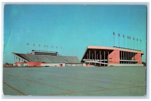 c1960 Rice Stadium Institute Football Stadiums Exterior Houston Texas Postcard