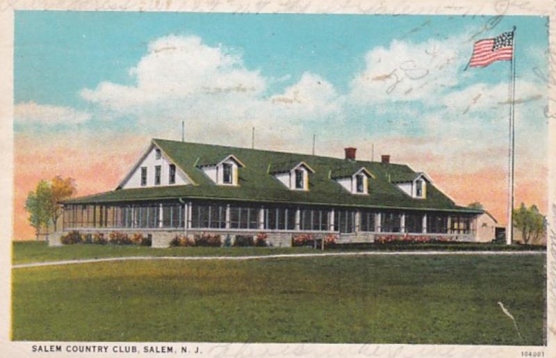 New Jersey Salem Country Club 1927 Curteich