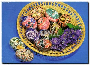 Postcard Modern Czech Eggs