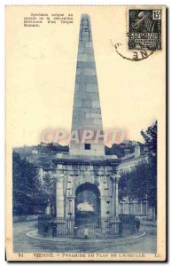 Postcard Old Vienna Pyramid Plan De L & # 39Aiguille