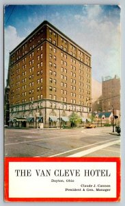 Van Cleve Hotel Postcard - Dayton - Ohio