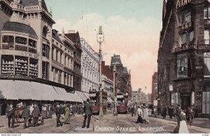 LIVERPOOL, Lancashire, England, United Kingdom, 1900-10s; Church Street