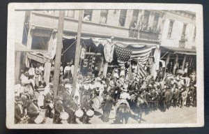 Mint USA Real Picture Postcard Civil War GAR Veterans Reunion Parade