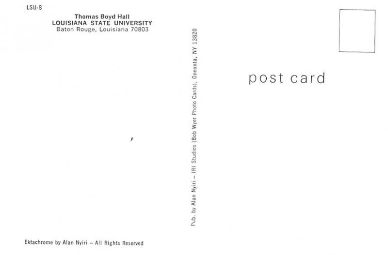 Thomas Boyd Hall - Baton Rouge, Louisiana