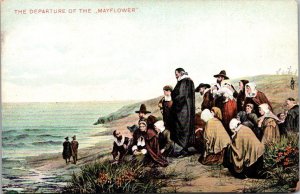 History Departure Of The Mayflower