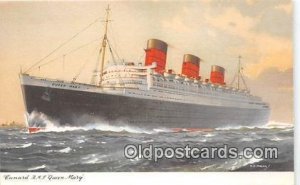 Cunard RMS Queen Mary Ship Unused 