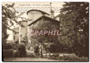 Old Postcard Chateau d'Ige