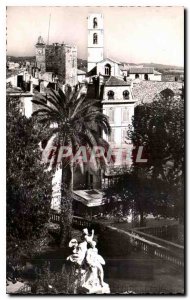 Old Postcard Grasse M Statue of Fragonard