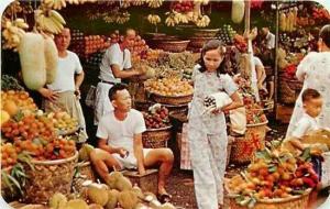 South East Asia, Singapore, Market Scene, Dexter Press 5236B